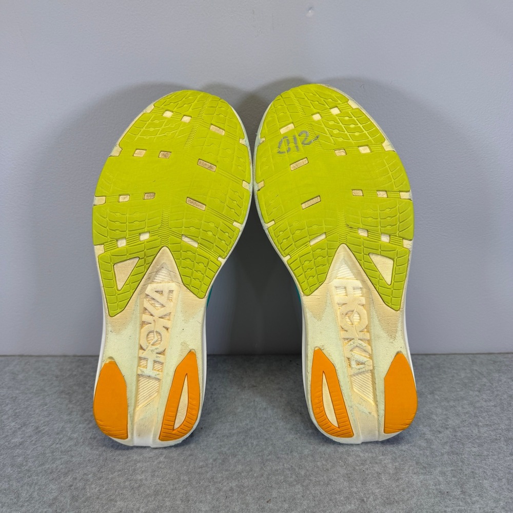 Hoka Cielo Road Running Shoes Womens Shoes Size 9.5 Blue Green 1143490 WCRM - Picture 8 of 10